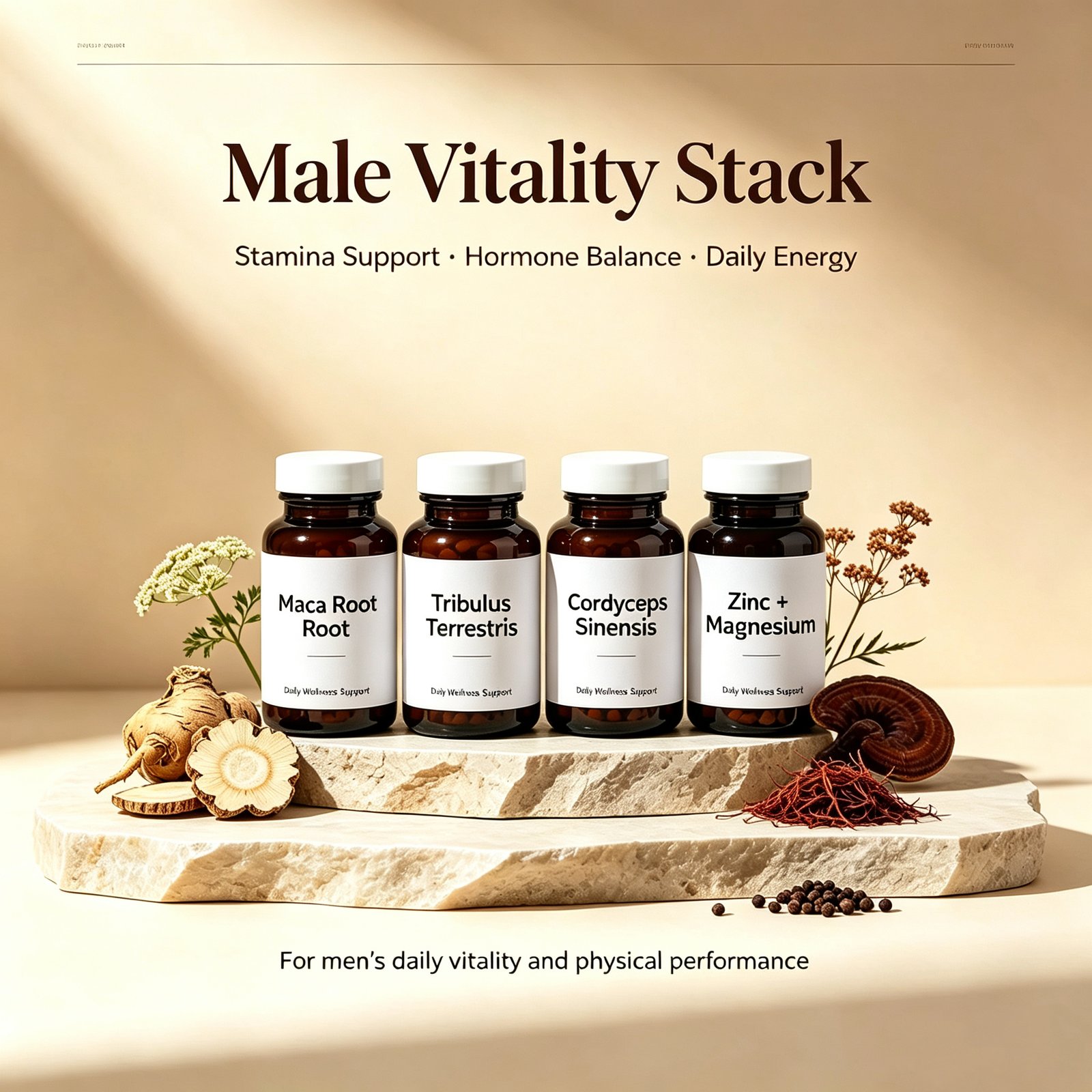 Male Vitality Stack